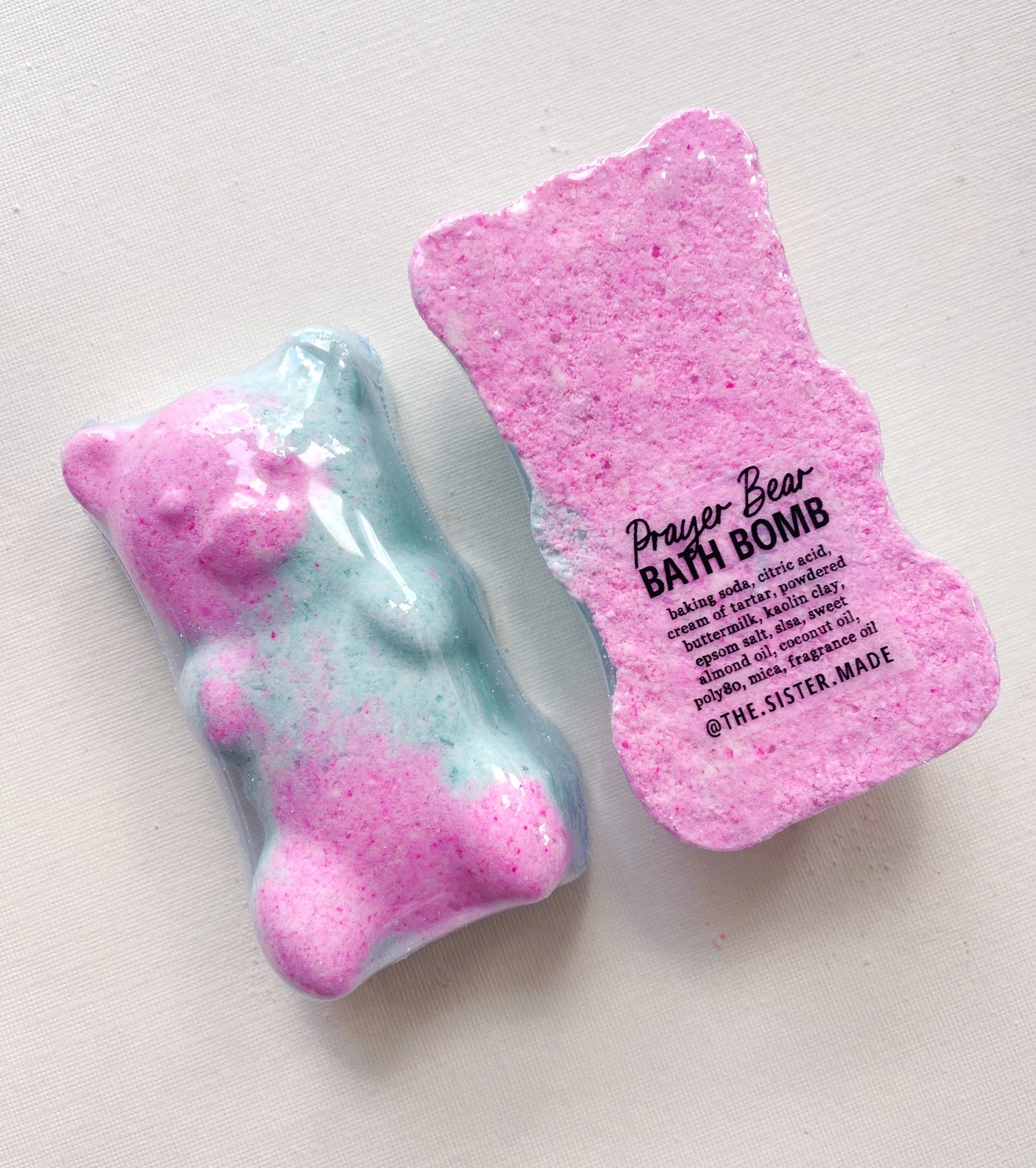 Prayer Bear Bath Bomb - With Prayer Inside!