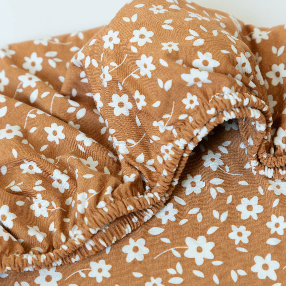 Crib Sheet | Camel Floral