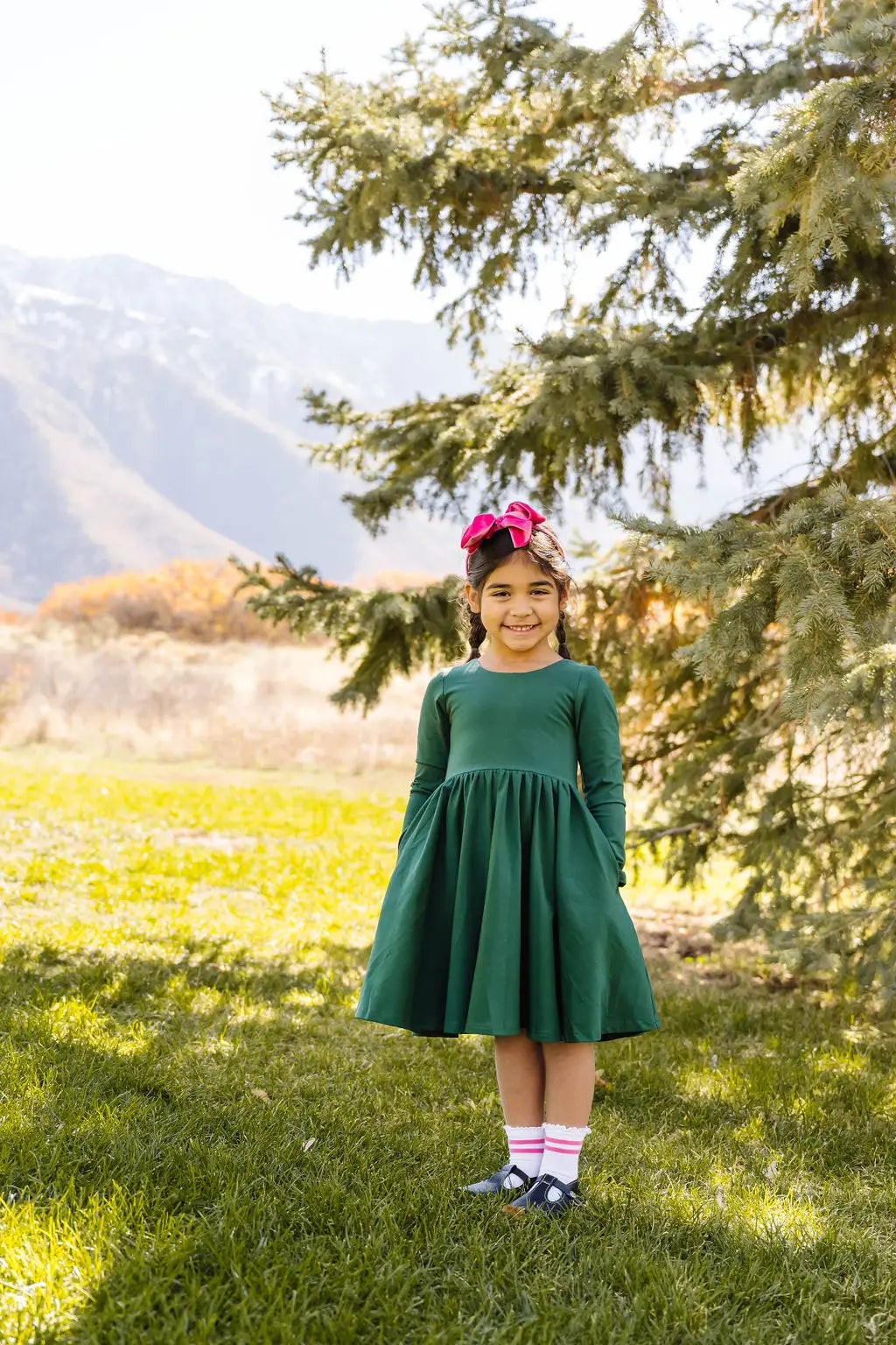 Gwendolyn Dress | Evergreen