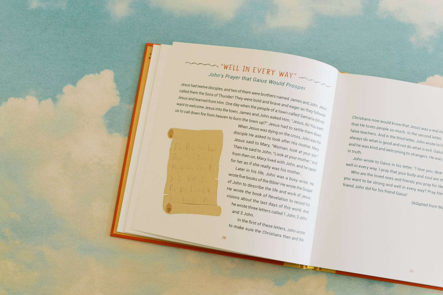 A Year of Bible Prayers Board Book