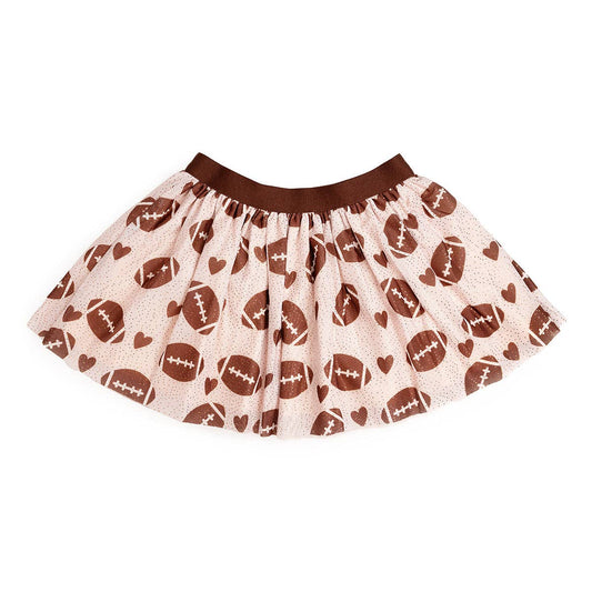 Football Love Tutu - Dress Up Skirt - Kids Game Day Tutu