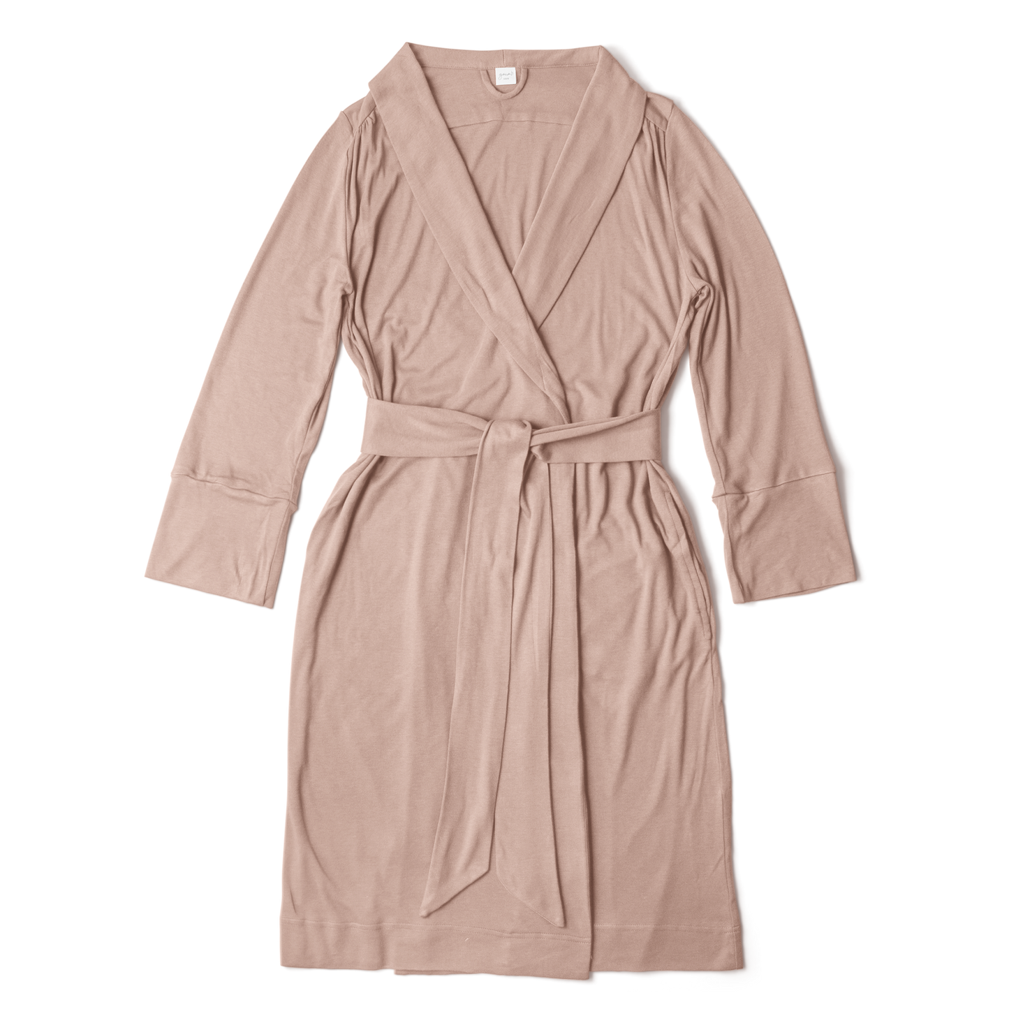 Viscose Bamboo + Organic Cotton Womens Robe | Rose