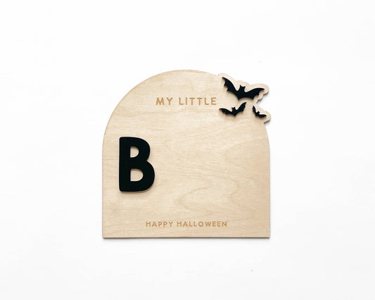 First Halloween Keepsake | DIY Halloween Boo Footprint