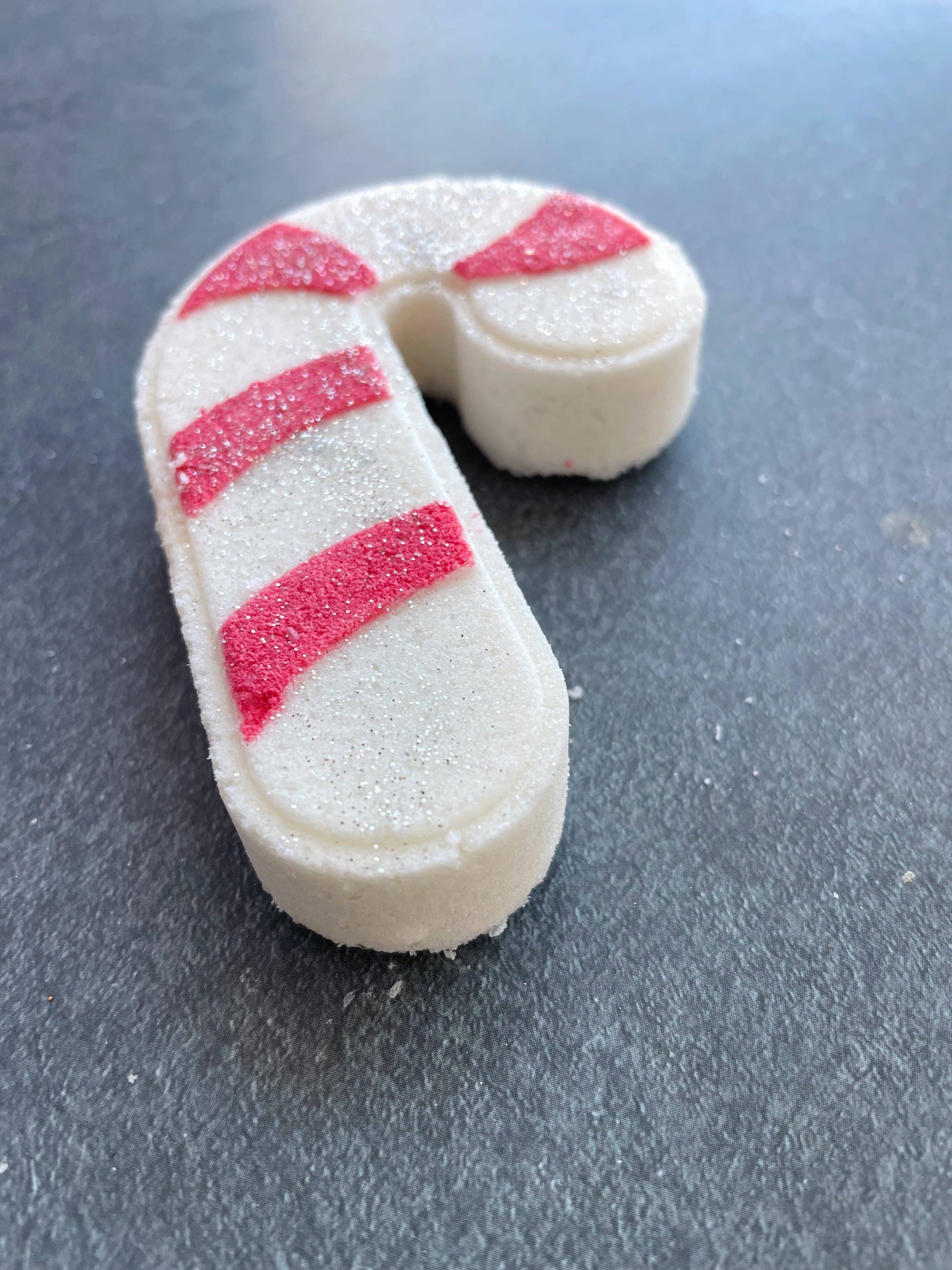 Candy Cane Bath Bomb