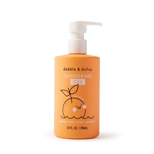 All-Natural Tangerine Shampoo, Body Wash & Bubbles