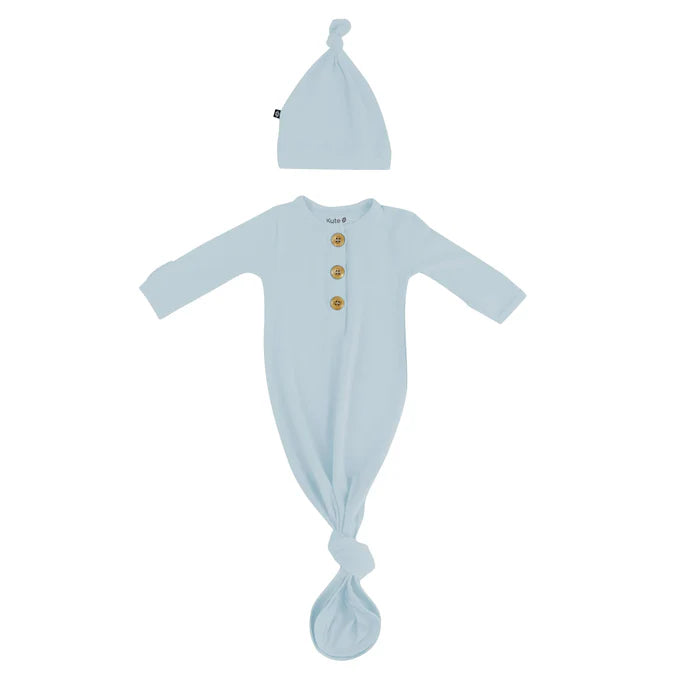 Knotted Gown with Hat Set | Fog