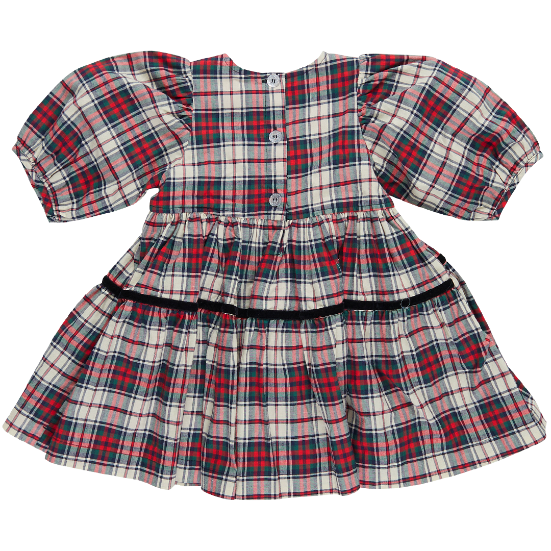 Maribelle Dress | Holly Tartan