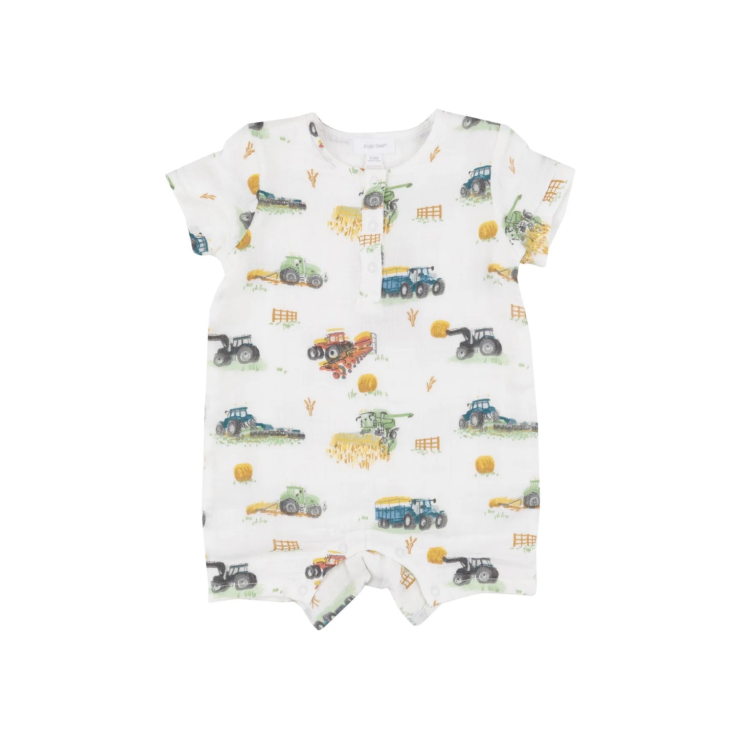 Henley Romper | Farm Machines