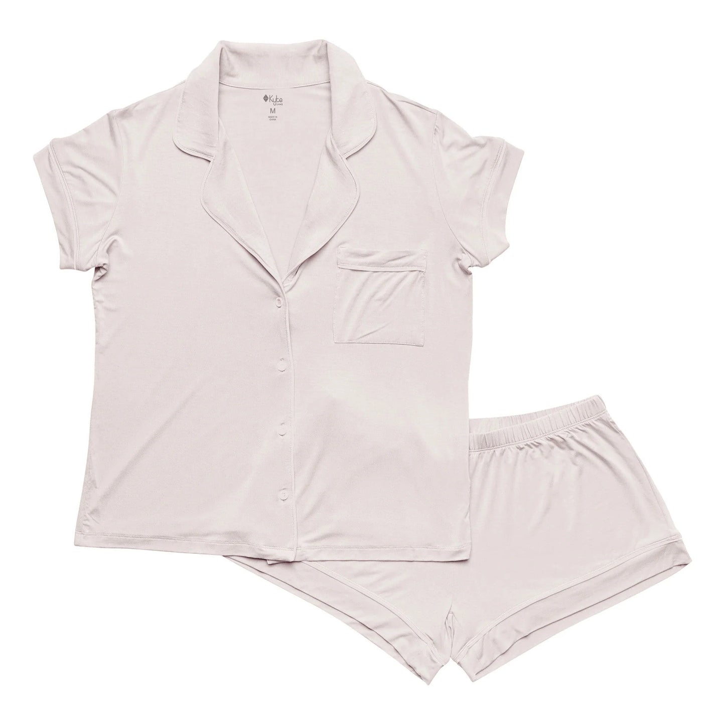 Women's Short Sleeve Pajama Set | Oat