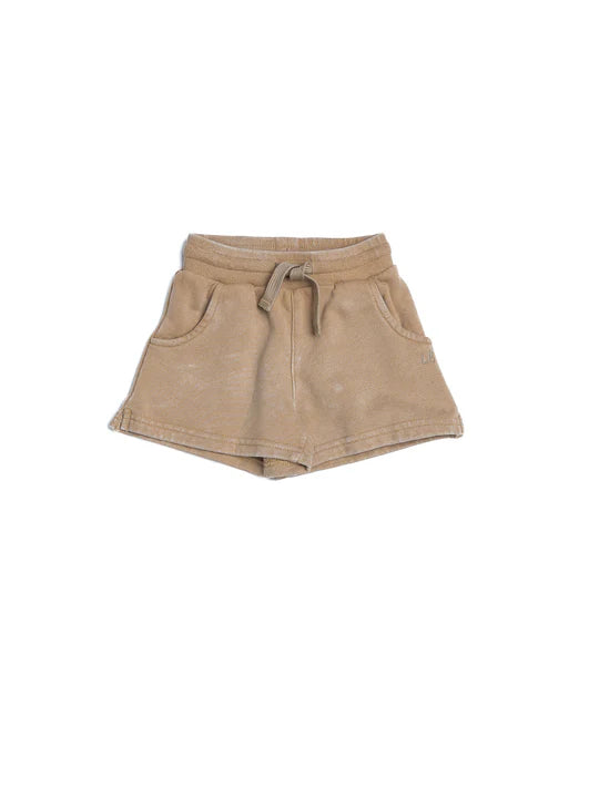 Sweatshort | Beige Wash