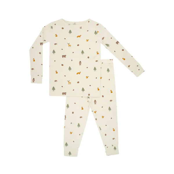 Bamboo Pajama Set | Woodland Animals