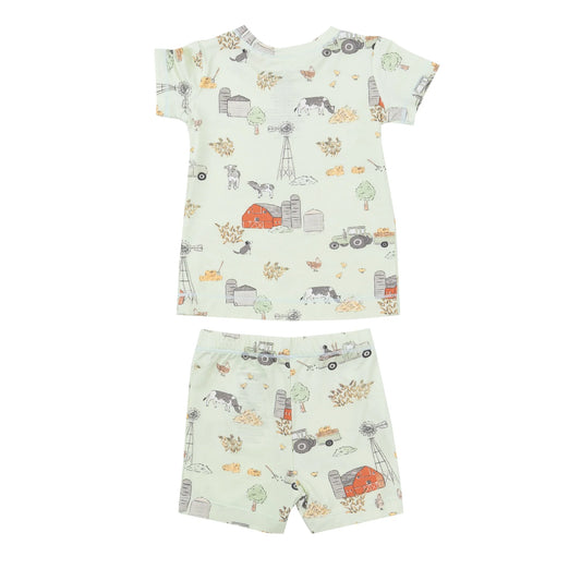 Shorts Two-Piece Bamboo Set | Hay Farmer