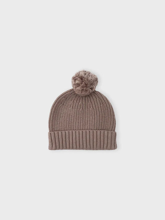 Bear Beanie | Mocha Brown