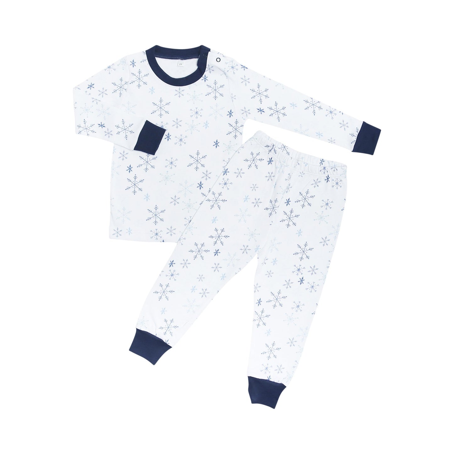 Two-Piece Pajama Set | Winter Snow