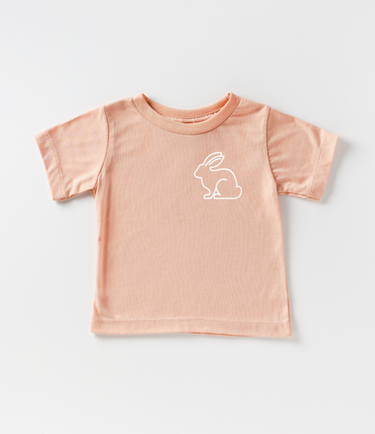 Baby Bunny Tee | Pink