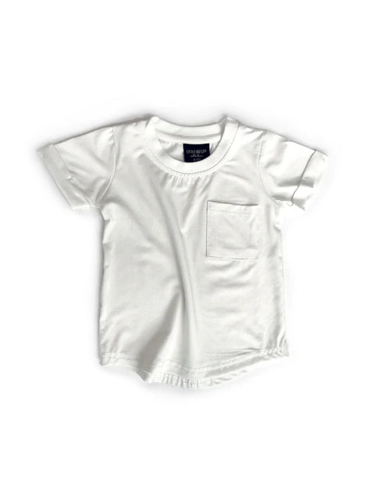 Bamboo Pocket Tee | Off White