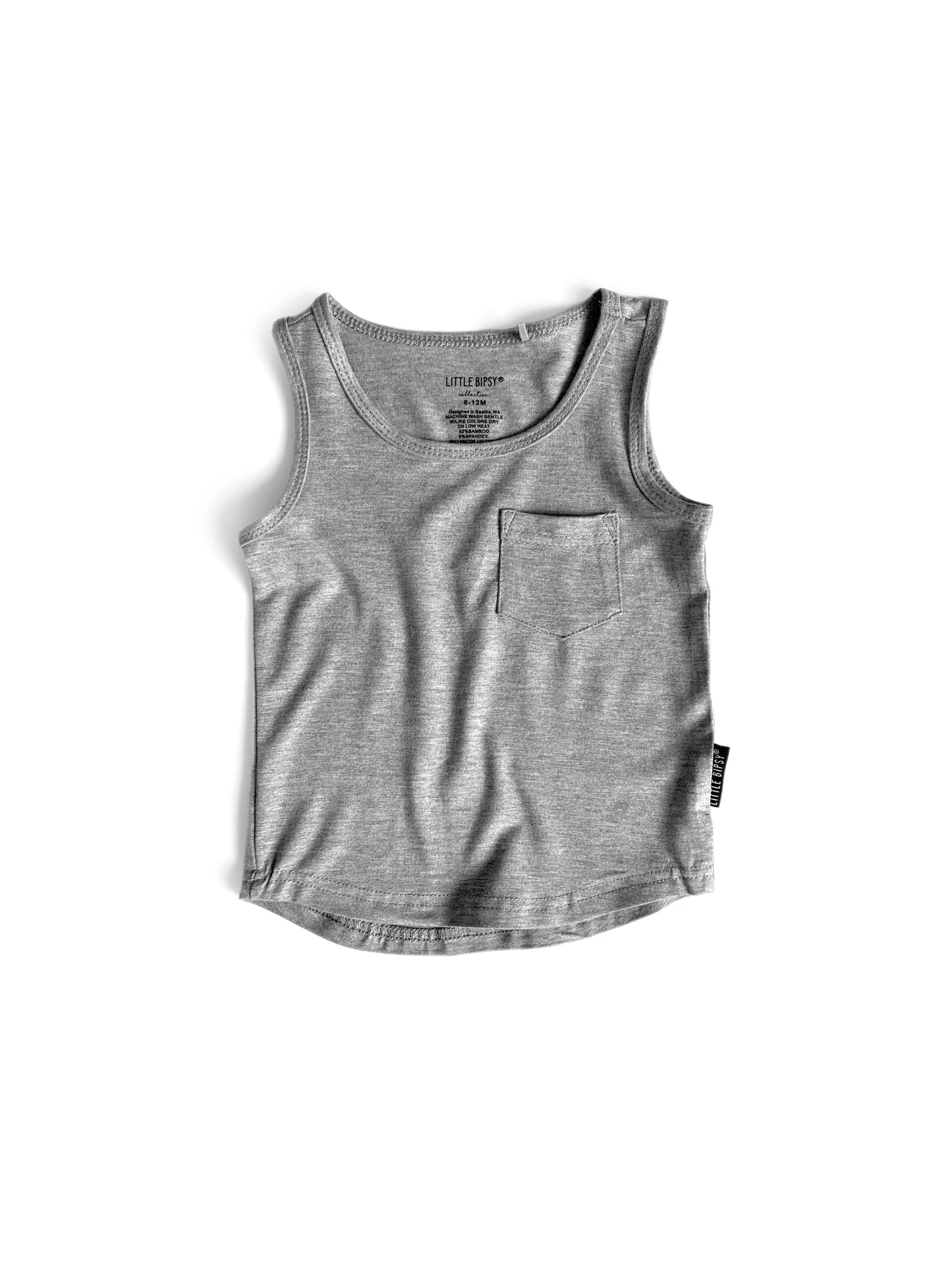 Bamboo Tank | Grey